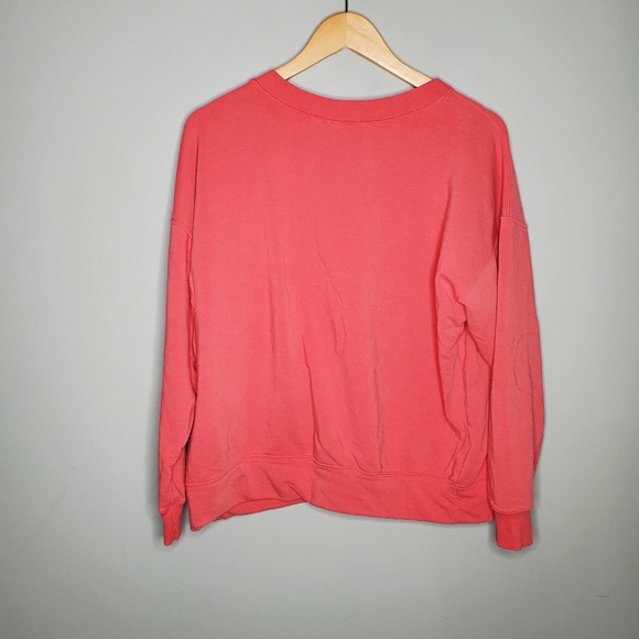 Uniqlo cotton tangerine crew neck sweater … - Picture 3 of 9